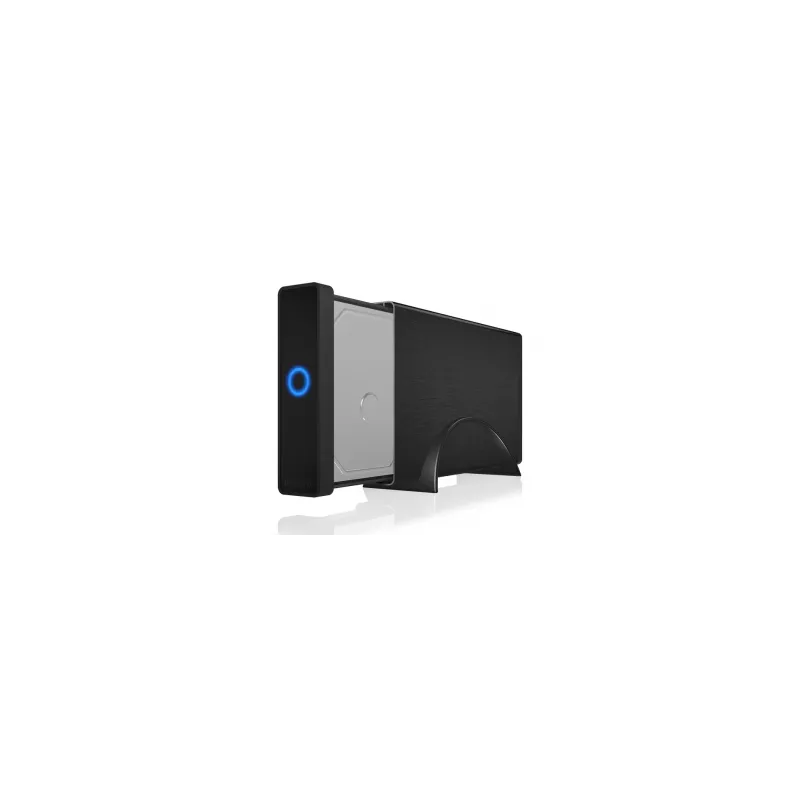 ICY BOX IB-377-C31 HDD/SSD-behuizing zwart 3,5 inch