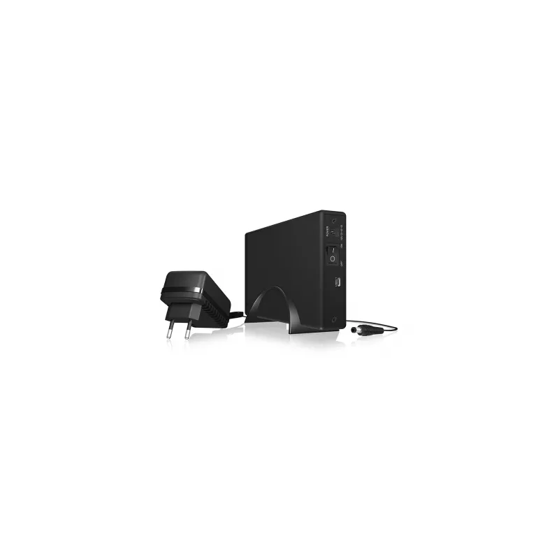 ICY BOX IB-377-C31 HDD/SSD-behuizing zwart 3,5 inch