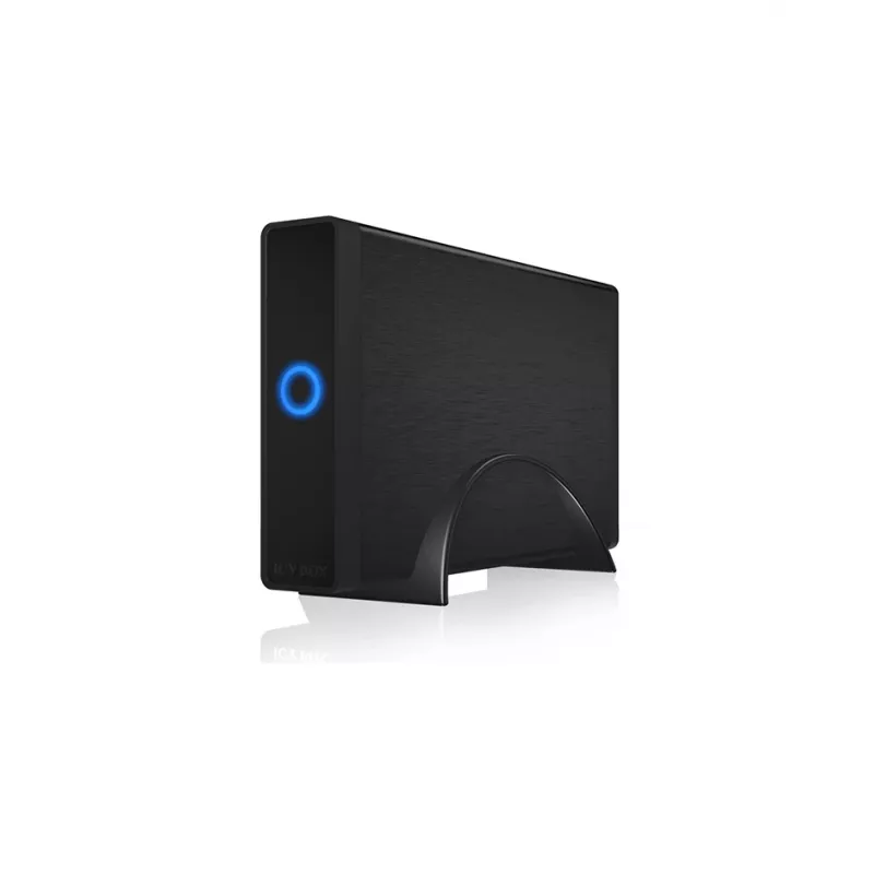 ICY BOX IB-377-C31 HDD/SSD-behuizing zwart 3,5 inch