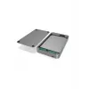 ICY BOX IB-247-C31 HDD/SSD-behuizing antraciet 2,5 inch