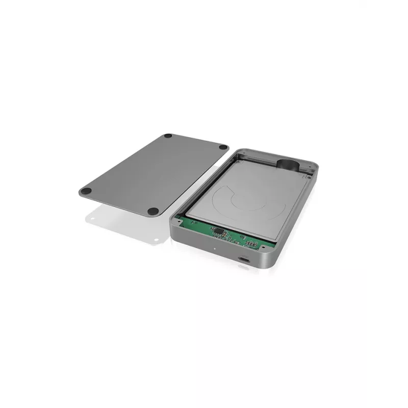 ICY BOX IB-247-C31 HDD/SSD-behuizing antraciet 2,5 inch