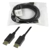 DisplayPort-kabel LogiLink CV0076 7,5 m zwart
