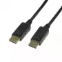 DisplayPort-kabel LogiLink CV0076 7,5 m zwart