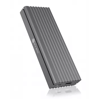 ICY BOX IB-1817M-C31 SSD-behuizing grijs M.2