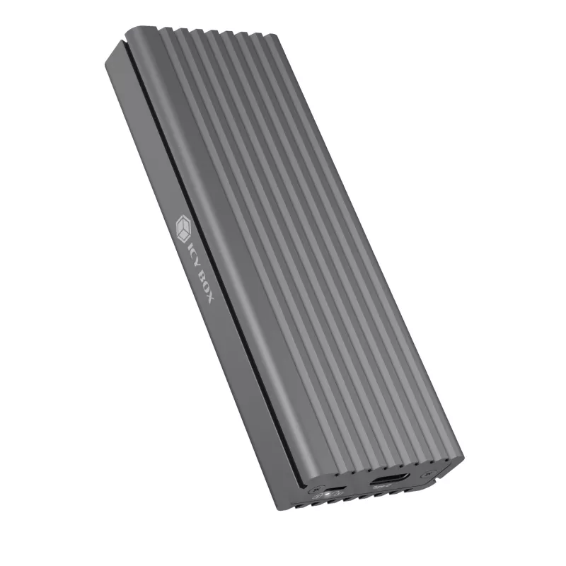 ICY BOX IB-1817M-C31 SSD-behuizing grijs M.2