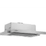 Bosch Serie 4 DFT63AC50 afzuigkap semi-inbouw (uitschuifbaar) zilver 360 m³/h