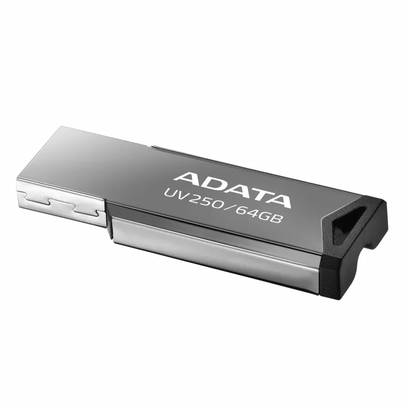 ADATA UV250 64 GB USB-stick, USB 2.0, metaal, zilver