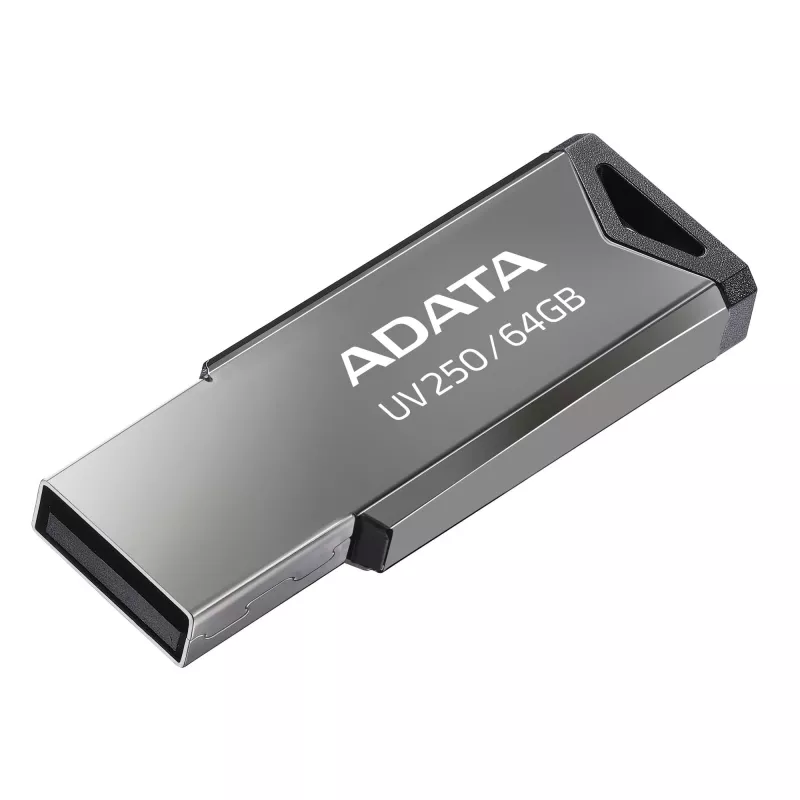 ADATA UV250 64 GB USB-stick, USB 2.0, metaal, zilver