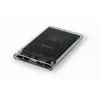 GEMBIRD USB 3.0 behuizing voor 2,5 inch SATA HDD 9,5 mm, transparant kunststof