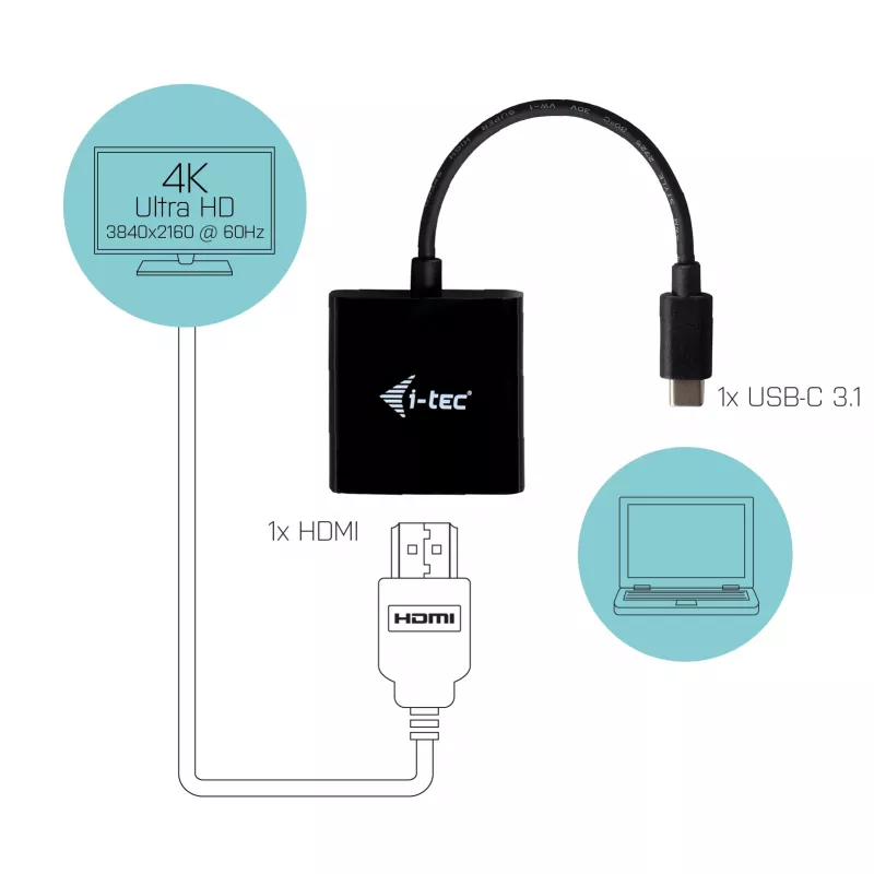 i-tec USB-C HDMI-adapter 4K/60 Hz