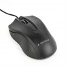 Bedrade tweekleurige optische muis Gembird MUS-3B-01 — USB Type-A, 1000 DPI, 3 toetsen, zwart