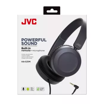 Headset JVC Powerful Sound bedrade on-ear blauw