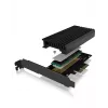 ICY BOX IB-PCI214M2-HSL interfacekaart/adapter intern M.2