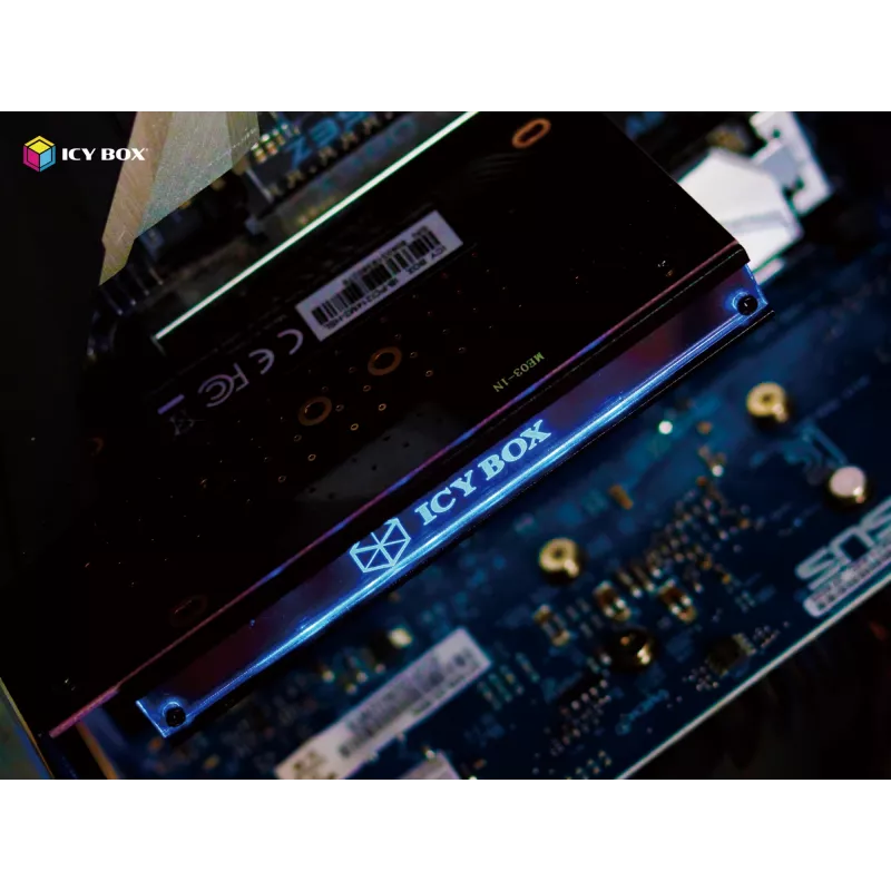 ICY BOX IB-PCI214M2-HSL interfacekaart/adapter intern M.2