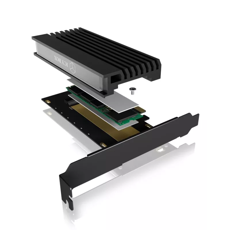 ICY BOX IB-PCI214M2-HSL interfacekaart/adapter intern M.2