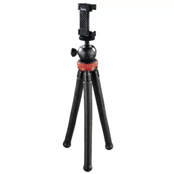 Hama „FlexPro” statief smartphone/actioncam 3 poten zwart, rood