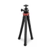 Hama „FlexPro” statief smartphone/actioncam 3 poten zwart, rood