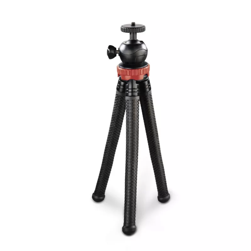 Hama „FlexPro” statief smartphone/actioncam 3 poten zwart, rood