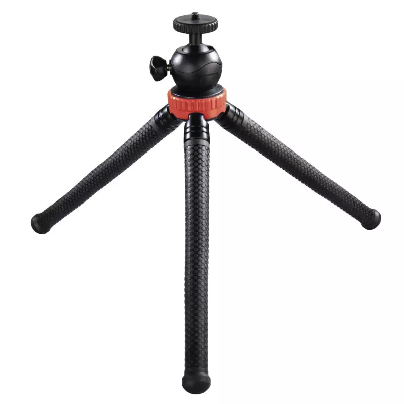 Hama „FlexPro” statief smartphone/actioncam 3 poten zwart, rood