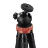 Hama „FlexPro” statief smartphone/actioncam 3 poten zwart, rood
