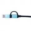 USB-C-kabel naar USB-C met geïntegreerde USB 3.0-adapter i-tec C31USBCACBL
