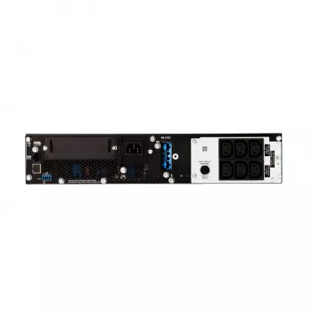 APC Smart-UPS On-Line, 1500VA/1500W, rackmount 2U, 230V, 6x C13 IEC-uitgangen, SmartSlot, verlengde looptijd, met railkit