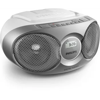 Philips AZ215S/12 draagbaar stereosysteem 3 W FM zilver