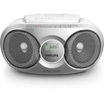 Philips AZ215S/12 draagbaar stereosysteem 3 W FM zilver