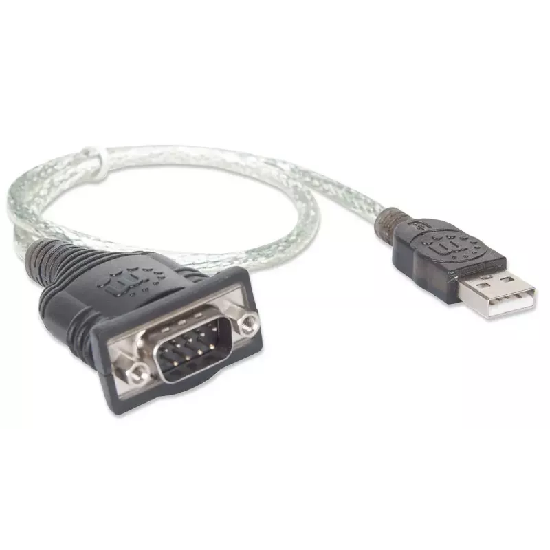 USB-A naar serieel converterkabel Manhattan 205146