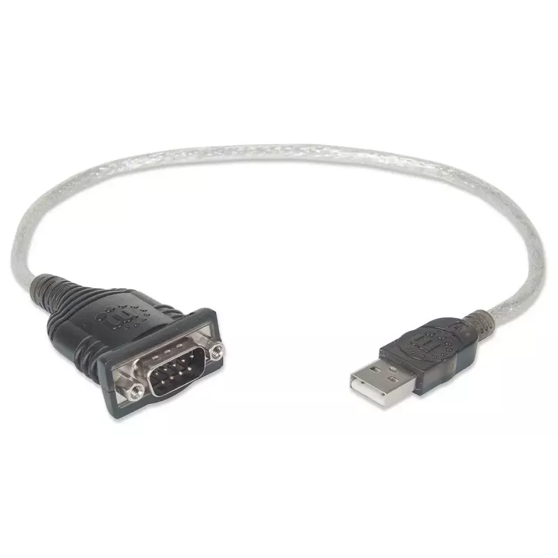 USB-A naar serieel converterkabel Manhattan 205146