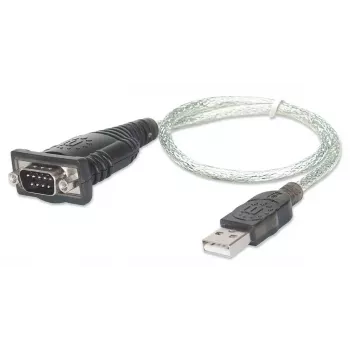 USB-A naar serieel converterkabel Manhattan 205146