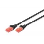 DIGITUS Professional patchkabel - CAT6 - U/UTP - snagless - 5 m - zwart