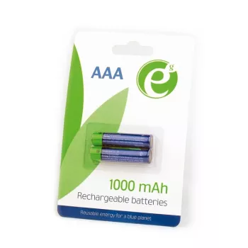 GEMBIRD AAA-batterijen Ni-MH oplaadbaar 1000mAh 2 stuks