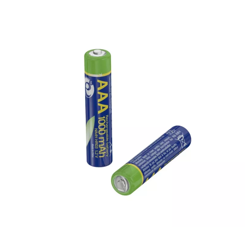 GEMBIRD AAA-batterijen Ni-MH oplaadbaar 1000mAh 2 stuks
