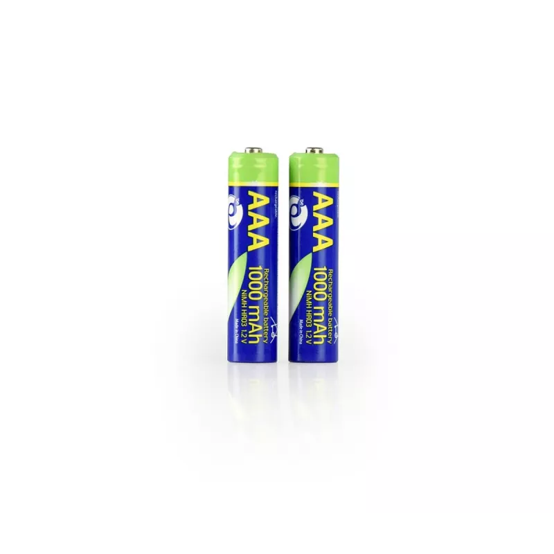 GEMBIRD AAA-batterijen Ni-MH oplaadbaar 1000mAh 2 stuks