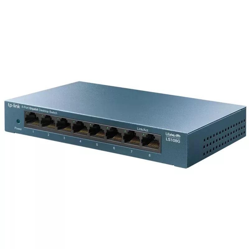 TP-Link 8-poorts 10/100/1000Mbps desktop netwerkswitch