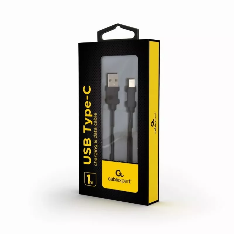 GEMBIRD USB-A 2.0 naar Type-C oplaad- en datakabel 1 m