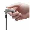 Kensington slank N17 combinatie-laptopslot voor wigvormige slots