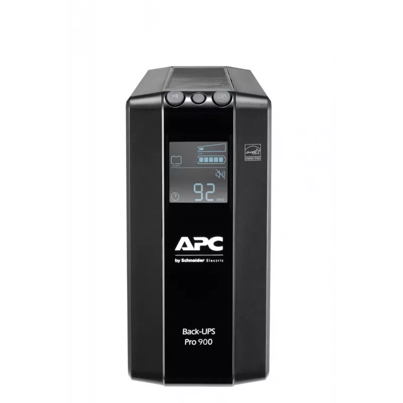 APC Back-UPS PRO BR900MI - 6x C13 uitgang, USB, 900VA, Line-Interactive, 0,9 kVA, 540 W, Sinus, 176 V, 294 V