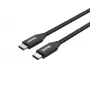 USB-C-naar-USB-C-kabel Unitek C14059BK – 2 m, 5 A, 20 V, 480 Mbit/s, zwart