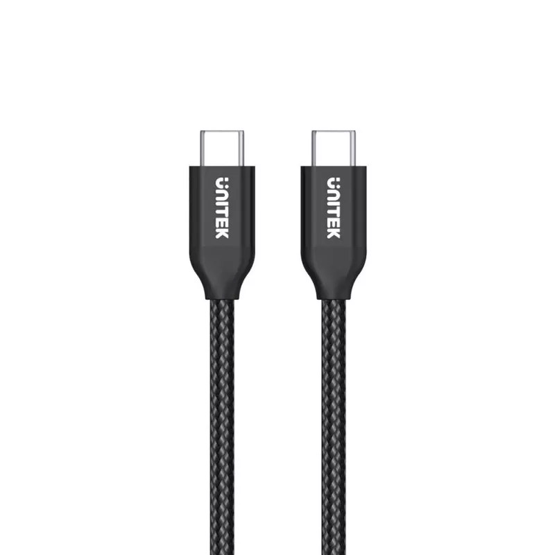 USB-C-naar-USB-C-kabel Unitek C14059BK – 2 m, 5 A, 20 V, 480 Mbit/s, zwart