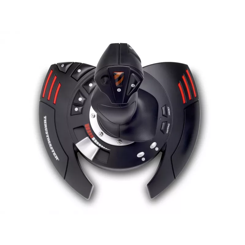 Thrustmaster T.Flight Stick X zwart, rood, zilver USB-joystick analoog pc, PlayStation 3