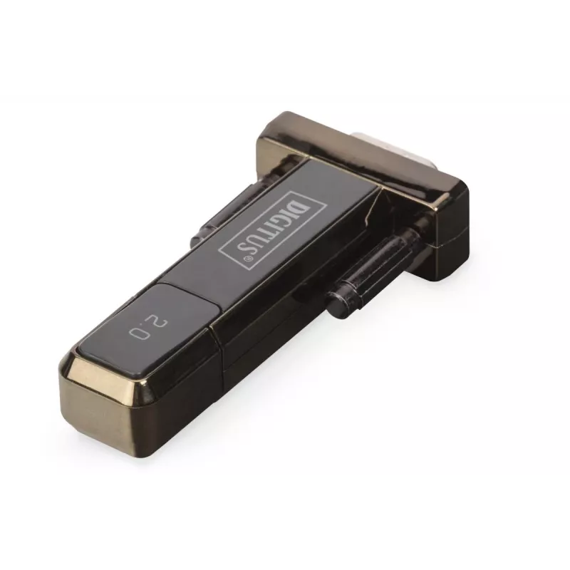 DIGITUS USB 2.0 naar serieel converter, DSUB 9M incl. USB A-kabel 80cm