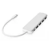 DIGITUS USB-C-hub 4-poorts PD 4x USB 3.0, 1x PD Charging, grijs