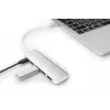 DIGITUS USB-C-hub 4-poorts PD 4x USB 3.0, 1x PD Charging, grijs