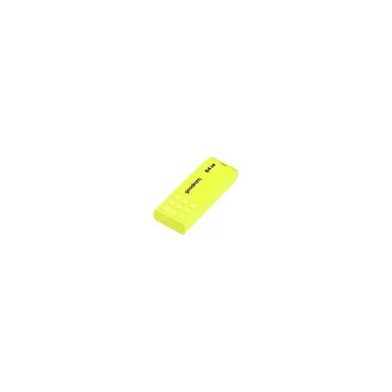 USB-flashdrive GOODRAM UME2 64 GB USB Type-A 2.0, geel, kap-loos, kunststof