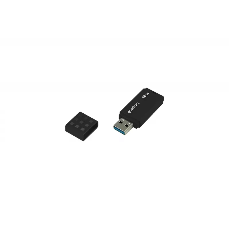 USB-stick GOODRAM UME3 16 GB USB Type-A 3.2 Gen 1 (USB 3.0), zwart, 60/20 MB/s