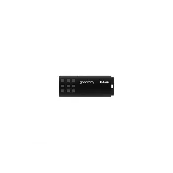 USB-stick GOODRAM UME3 64 GB USB Type-A 3.2 Gen 1, lezen 60 MB/s, schrijven 20 MB/s, zwart