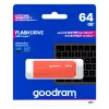 USB-stick GOODRAM UME3 64GB USB Type-A 3.2 Gen 1, oranje, 60MB/s lezen, 20MB/s schrijven