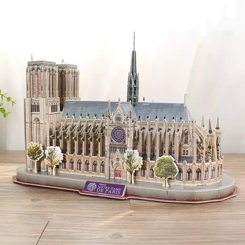 3D-puzzel CubicFun Notre Dame De Paris